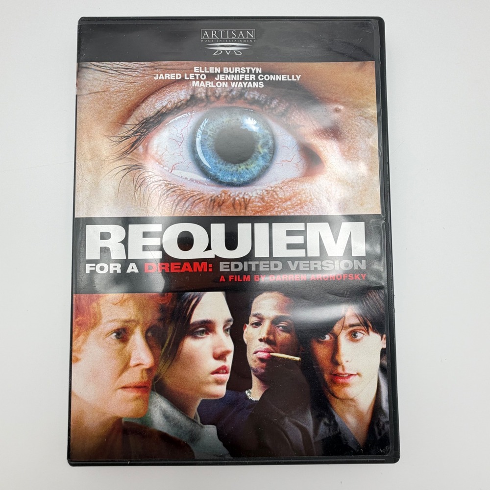 Requiem for a Dream Edited Version DVD‎ Movie Film Aronofsky Burstyn Leto